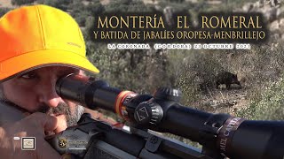 “MONTERÍA EL ROMERAL Y BATIDA EN OROPESA MEMBRILLEJO POR CINEGETICA LA TRAPERA” [upl. by Niattirb]