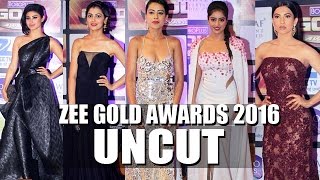 Zee Gold Awards 2016  Red Carpet FULL Event [upl. by Eahsram]