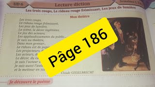 Mon théâtre page 186 Parcours Français 6AEP [upl. by Pyotr]