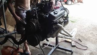 1988 305 tbi to carb conversion Intake mod [upl. by Paulina]