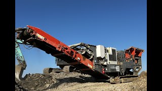 2015 SANDVIK QJ341 drtic 51t mobil crusher brecher rozdrabniacz celist saw kiefer [upl. by Bostow959]