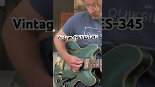 Vintage 67’ Gibson ES345 Pelham blue faded aged vintagegibson gibsonguitars gibsones335 [upl. by Elenahc]