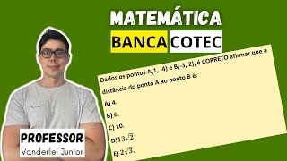 🟢 DISTÂNCIA ENTRE DOIS PONTOS  BANCA COTEC FADENOR [upl. by Leima]