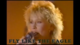 Agnetha Fältskog ABBA amp Ola Håkansson Secret Service — Fly Like The Eagle OFFICIAL VIDEO 1985 [upl. by Attenrev]