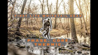 First Lite ALL NEW Whitetail Gear 2024 Phase Core Thermic [upl. by Yanrahc]