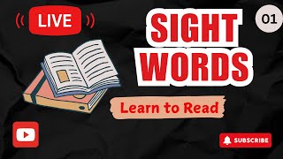 Sight Words for Kids  Live Class on 23 Letter Words [upl. by Annayrb]