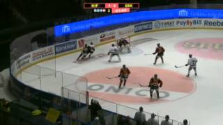 Hockeyallsvenskan 201213 Omgång 08 Djurgårdens IF  BIK Karlskoga [upl. by Nutsud]