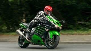 Kawasaki ZZR1400 exhaust sound compilation [upl. by Merla]