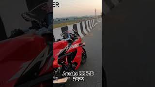 Apache rr310 2025 model top speed🤯 youtube rr310 rr apache hp23rider rider shorts shortvideo [upl. by Ralip875]