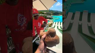 Squishy monkey and lifeguard BRO😎 squishymonkey waterpark waterslide [upl. by Evey571]