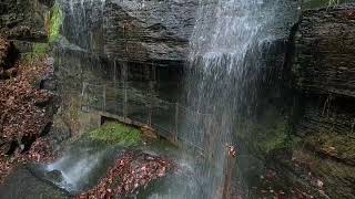 Mister Rogers Waterfall Buttermilk Falls Natural Area [upl. by Annairam]