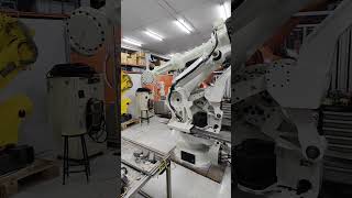 Kawasaki MX500 heavy payload industrial robot at Eurobots [upl. by Isus]