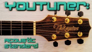 YouTuner Acoustic Guitar Tuner Standard 440 Hz Tuning [upl. by Cath]