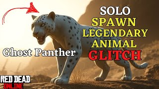 Solo Legendary Animal Glitch in Red Dead Online RDR2 Online [upl. by Olson]