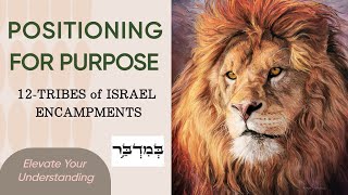 Significance Behind the 12 Tribes of Israel Camp Arrangement Bamidbar Torah wisdomforlife [upl. by Bradway]