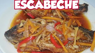 ESCABECHE TILAPIA  FISH ESCABECHE RECIPE  LUTONG PINOY NI OYOBOY [upl. by Isac]