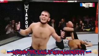 KHABIB NURMAGOMEDOV VS THIAGO TAVARES beautiful ko elbows [upl. by Vada]