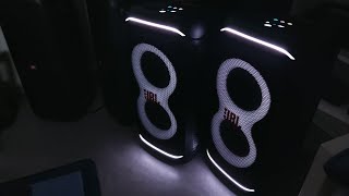 JBL PartyBox Stage 320 Unboxing firstimpressions test [upl. by Eseuqram206]