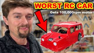 Worst RC Car gets EXTREME POWER [upl. by Elehcin]