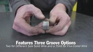 Miller Quick Select Drive Roll Makes Welding Setup Quick and Easy [upl. by Deane]