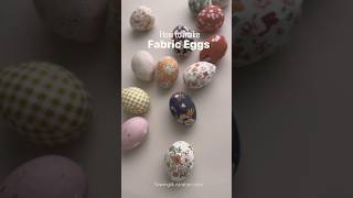 Fabric Easter Eggs  BloomBerry fabric [upl. by Allerbag]