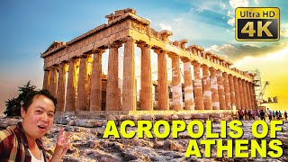 The Best of Athens 4K  Acropolis Parthenon Erechtheum Odeon of Herodes Atticus [upl. by Accissej]