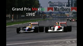 F1 Grand Prix Mexico 1991  race [upl. by Valora]