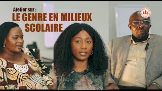 ATELIER SUR LE GENRE EN MILIEUX SCOLAIRE [upl. by Nob870]