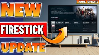 🔴NEW FIRESTICK UPDATE  NEW FEATURES [upl. by Alleunamme]