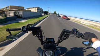 HONDA GROM Custom Ape Hangers  POV RIDE  Pure Sound [upl. by Claybourne]