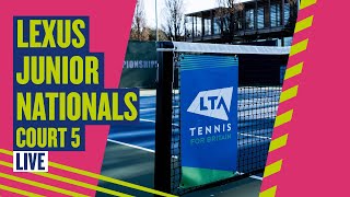 🔴 LIVE Lexus Junior Nationals  Court 5  LTA [upl. by Ludvig]