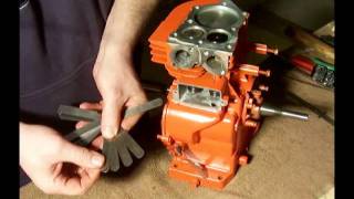 7  Briggs and Stratton 5HP 130202  How to check valve and tappet clearances [upl. by Anaidirib]