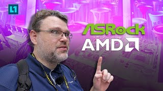 Checking out ASRocks AMD Servers Ryzen Motherboards and Monitors  Computex 2024 [upl. by Zeiler]