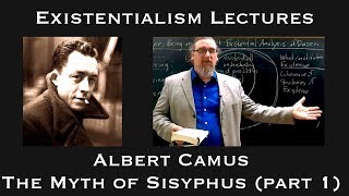 Albert Camus  The Myth of Sisyphus part 1  Existentialist Philosophy amp Literature [upl. by Nosiram]