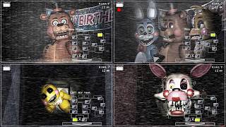 FNaF Toys in Real Time Voice Lines Animation Compilation [upl. by Lebam876]