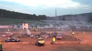 Hookstown Fair 2015 Demo Derby [upl. by Murial]