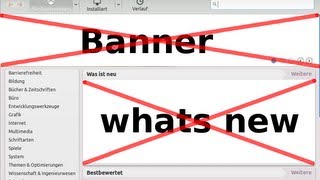 Ubuntu 1204  SoftwareCenter Banner patch german  deutsch [upl. by Anilam]