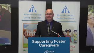 New supports announced for foster caregivers – October 24 2023 [upl. by Brodie]