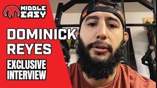 EXCLUSIVE Dominick Reyes says blood clot forced him out of Carlos Ulberg fight [upl. by Buseck228]