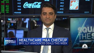 Fundamentals for MampA in healthcare sector remain really strong says Guggenheims Mehta [upl. by Furgeson]