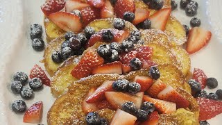 The Best French Toast Recipe احسن واسهل وصفة فطور [upl. by Sheffy867]