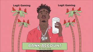 21 Savage  Bank Account Instrumental  1 Hour Loop [upl. by Hung]