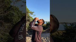 🇹🇹Trini fish broth on d beach trinifood trinistyle fishbroth [upl. by Dhruv]