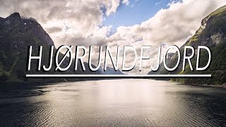 Hjørundfjorden From Above 4k  Aerial Footage  Ørsta [upl. by Amsab]