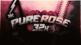 Rose 32x  Minecraft PVP Texture Pack 171018911441152116 FPS BOOST [upl. by Atinas]