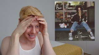 BAM BAM CAMILA CABELLO ED SHEERAN REACTION REACCIÓN [upl. by Nirehtac]