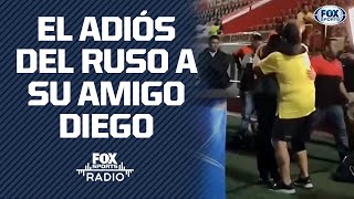 CONMOCIÓN DE RUSO BRAILOVSKY POR MUERTE DE MARADONA [upl. by Nyrroc991]