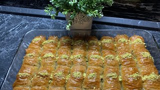 Bakllava me kadaif dhe fëstëkë  Baklava mit Kadaif und Pistazien [upl. by Hereld334]