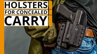 7 Best Holsters for Concealed Carry [upl. by Howund]