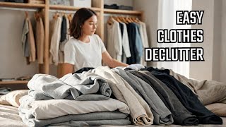 The Easiest Way to Declutter Clothes [upl. by Pessa]